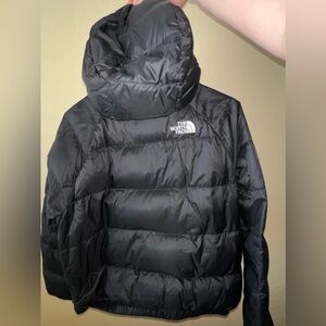 The north face sso cropped puffer w hood